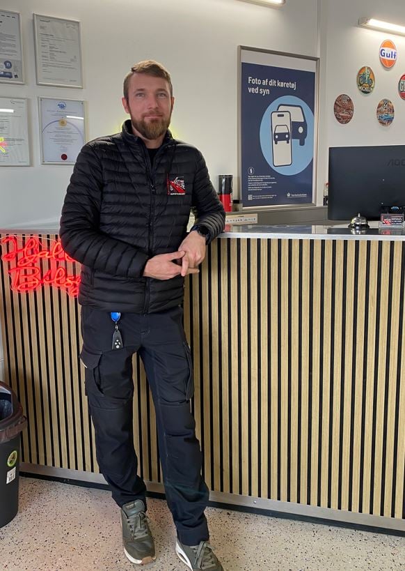 Casper fra Hjallese Bilsyn